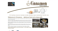 Desktop Screenshot of cinnamon-online.co.uk